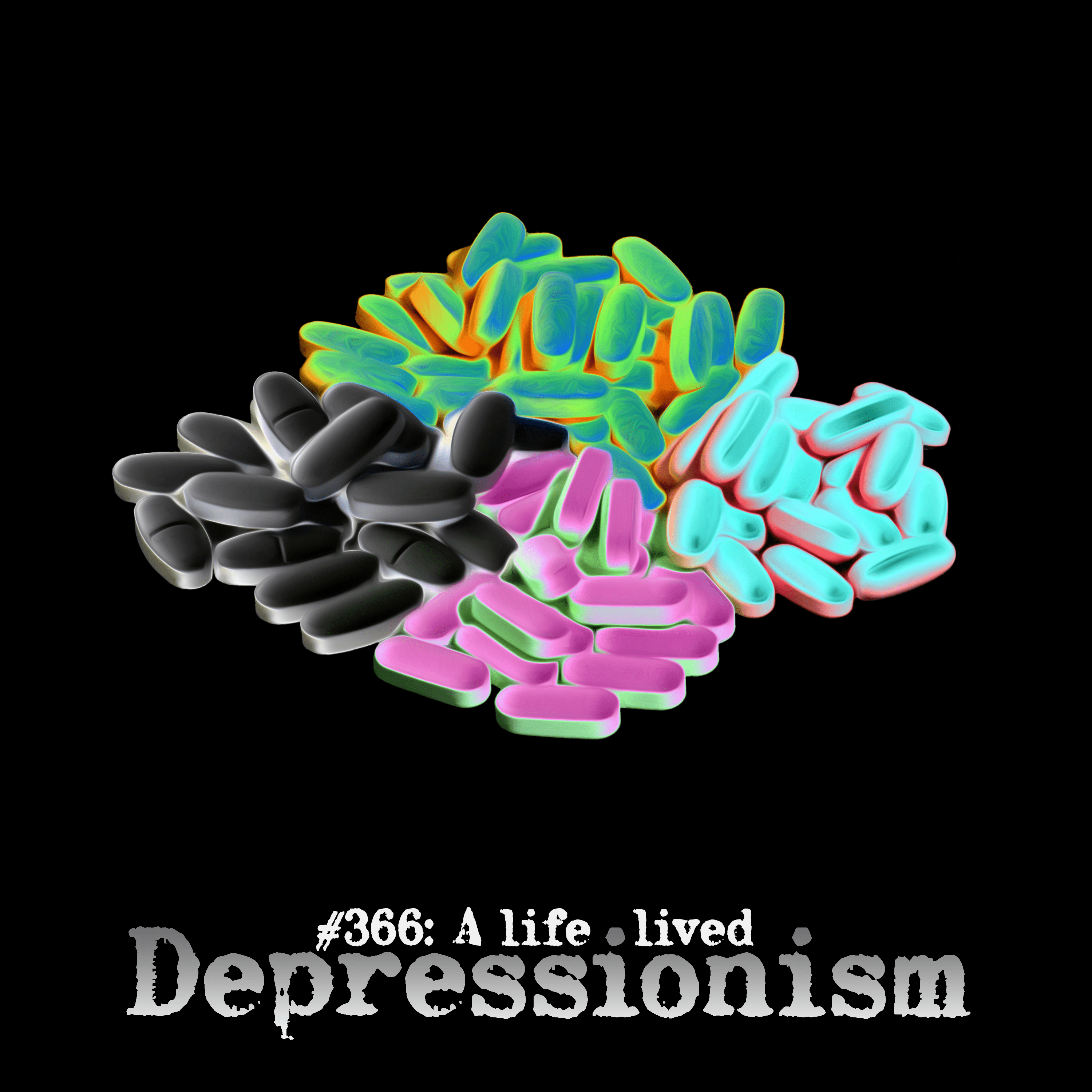 Depressionism, omslag