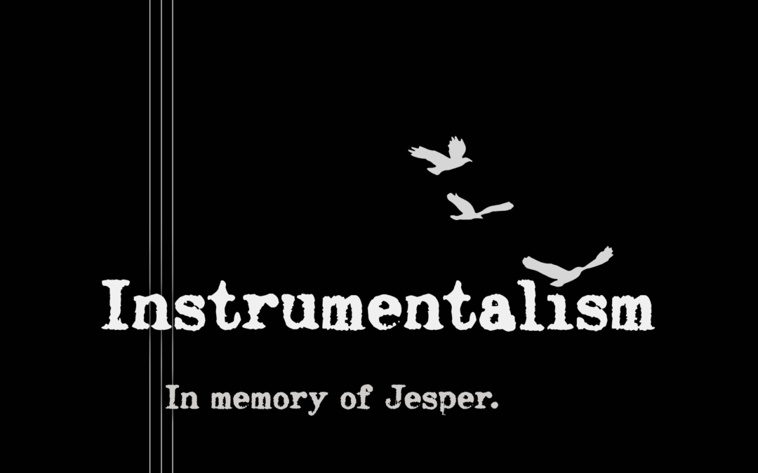 Skivomslag till EP "Instrumentalism"